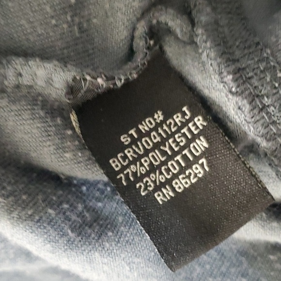 BCBG Maxazria jacket women's size medium grey zippered hooded hoodie vel… - Picture 9 of 13